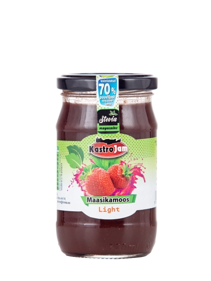 Steviaga maasikamoos 70% 330 g