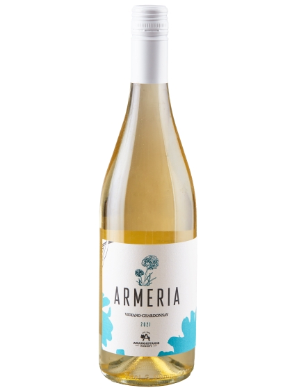 Armeria Vidiano-Chardonnay valge kuiv vein 2021, 12% 750 ml