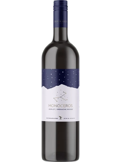 Monoceros Merlot ja Grenache Rouge punane kuiv vein 2021, 14% 750 ml