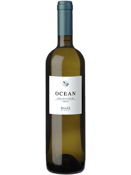 Ocean Thrapsathiri valge kuiv KGT-vein 2022, 13% 750 ml