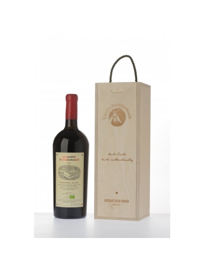  Domaine Paterianakis BIO Kotsifali-Mandilari punane kuiv KPN-vein 2014, 12% 1,5 L magnum pudelis, puitkastis