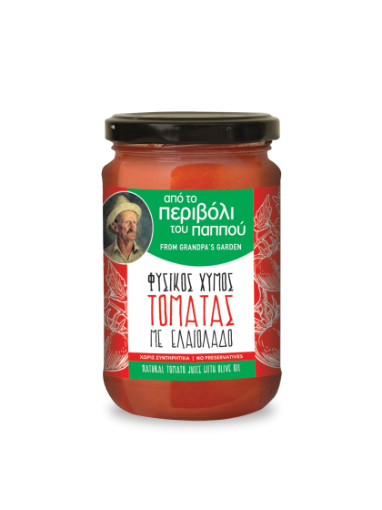 Naturaalne tomatipüree oliiviõliga 580 g