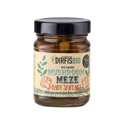 Orgaanilised marineeritud beebishiitake seened 220 g, Dirfis