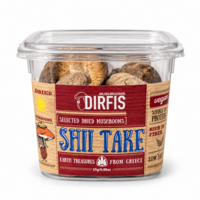 Kuivatatud shiitake seened 25 g – Dirfis Mushrooms