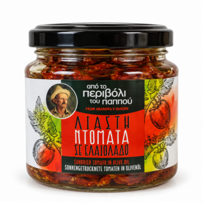 Päikesekuivatatud tomatid oliiviõlis – From Grandpa’s Garden