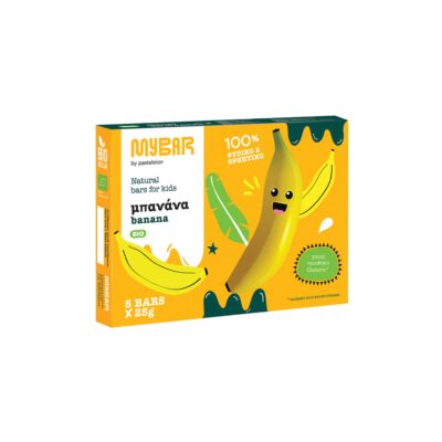 Ökoloogilised banaanibatoonid 5x25 g Mybar
