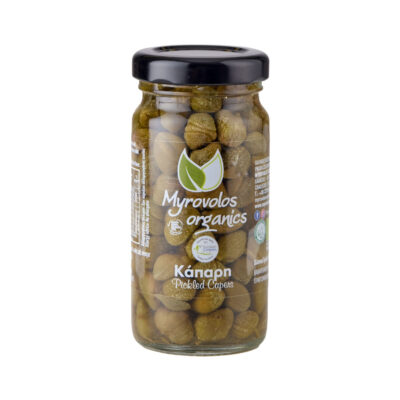 Marineeritud naturaalsed kapparid 100 g, Myrovolos Organics