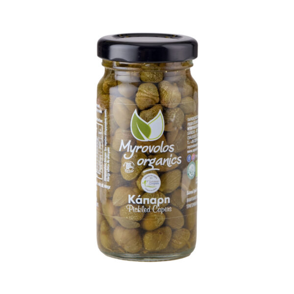 Marineeritud naturaalsed kapparid 100 g, Myrovolos Organics
